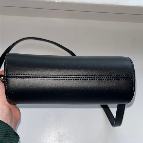 A.P.C. Black Demi Lune Mini Crossbody Bag Purse - Picture 6 of 13